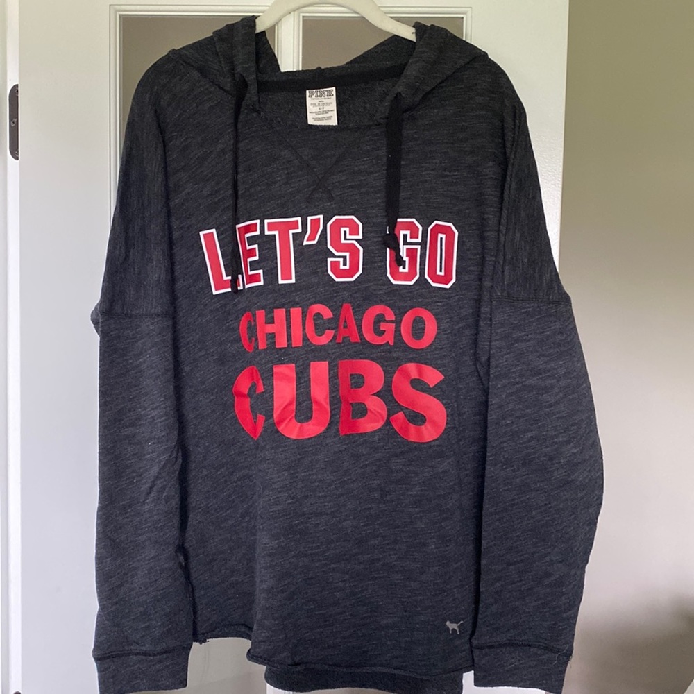 Victoria’s Secret PINK Tunic/Sweatshirt Hoodie - Small - Chicago Cubs